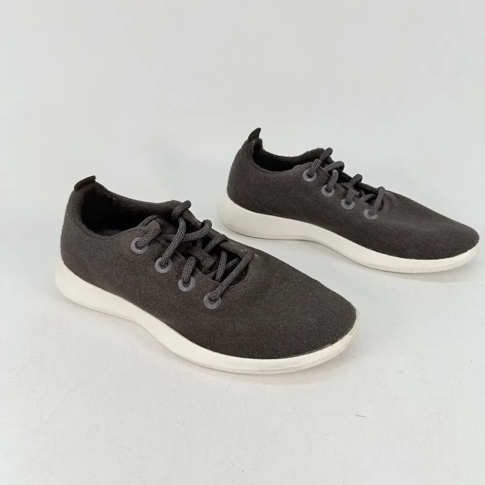 Allbirds Wool Runners Womans 9 Comfort Sneaker Shoes Merino Gray Brown